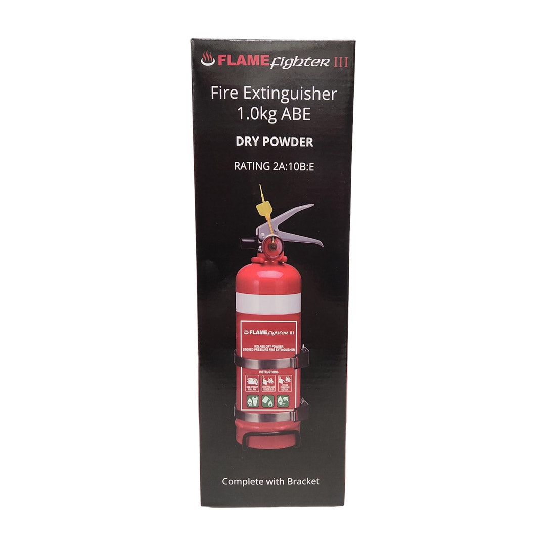 Flamefighter III 1kg ABE Dry Powder Fire Extinguishers 2A:10B:E