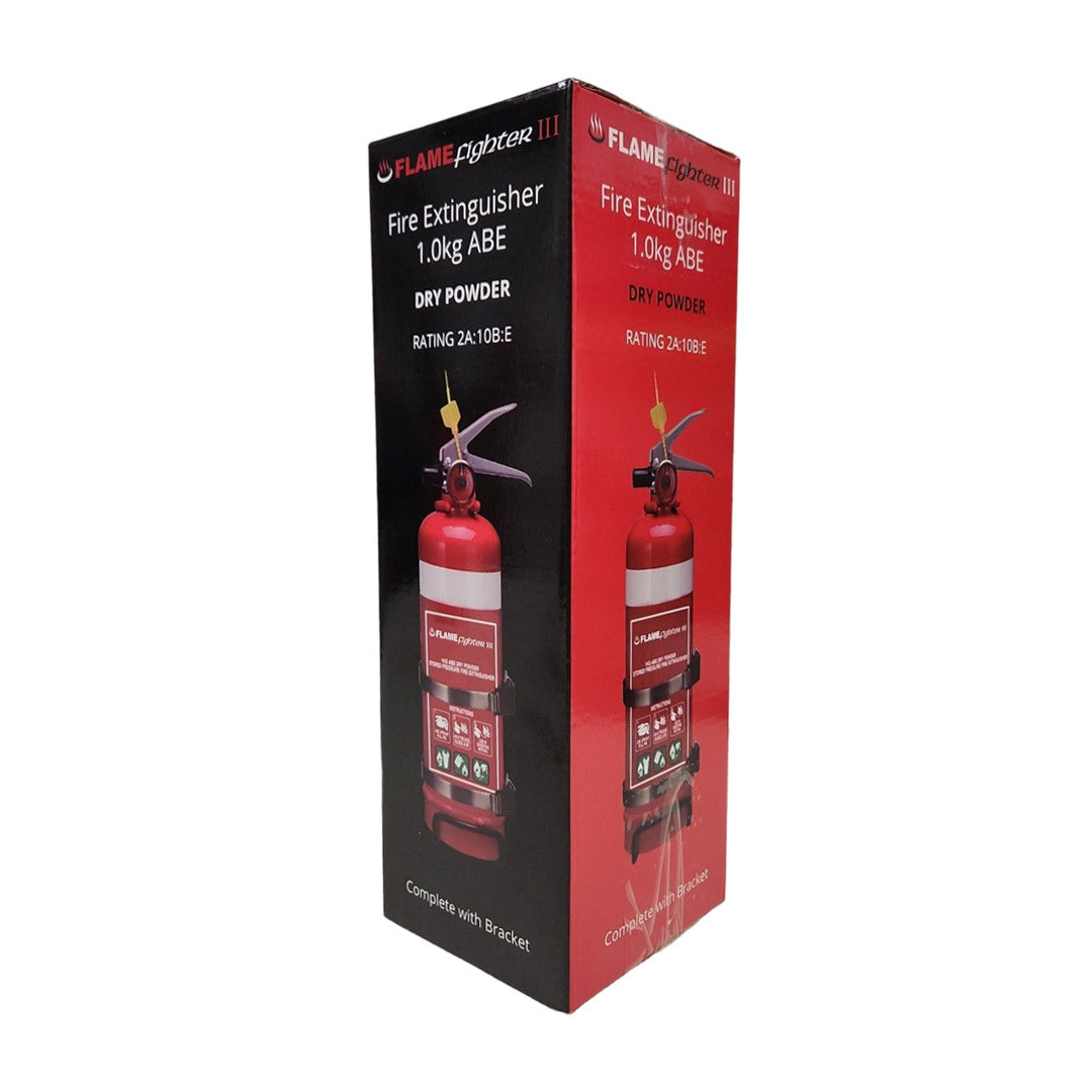Flamefighter III 1kg ABE Dry Powder Fire Extinguishers 2A:10B:E