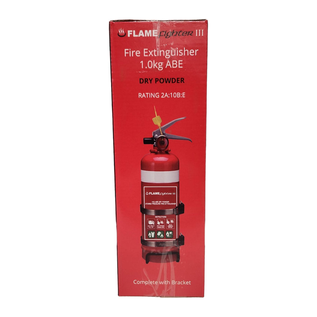 Flamefighter III 1kg ABE Dry Powder Fire Extinguishers 2A:10B:E