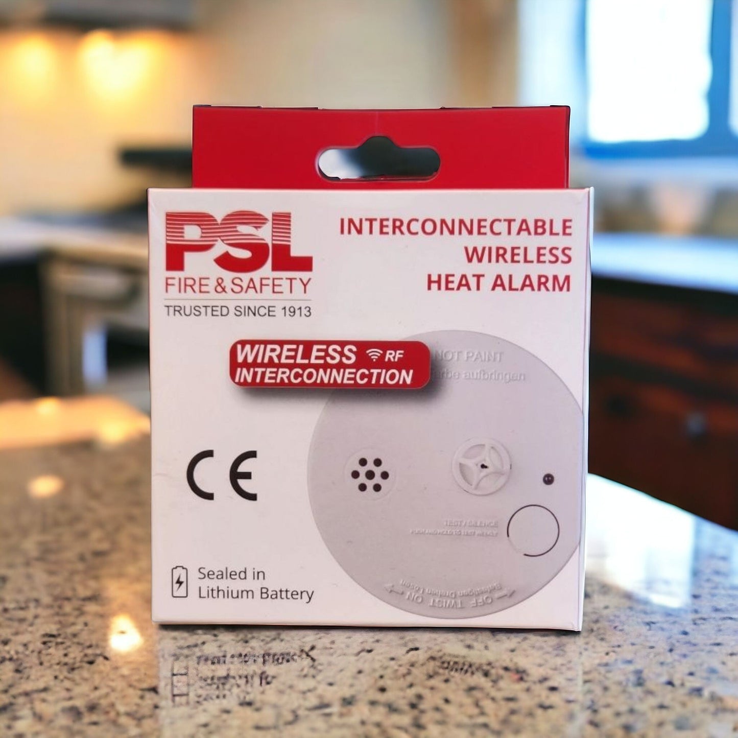 Interconnectable 10 Year Heat Alarm