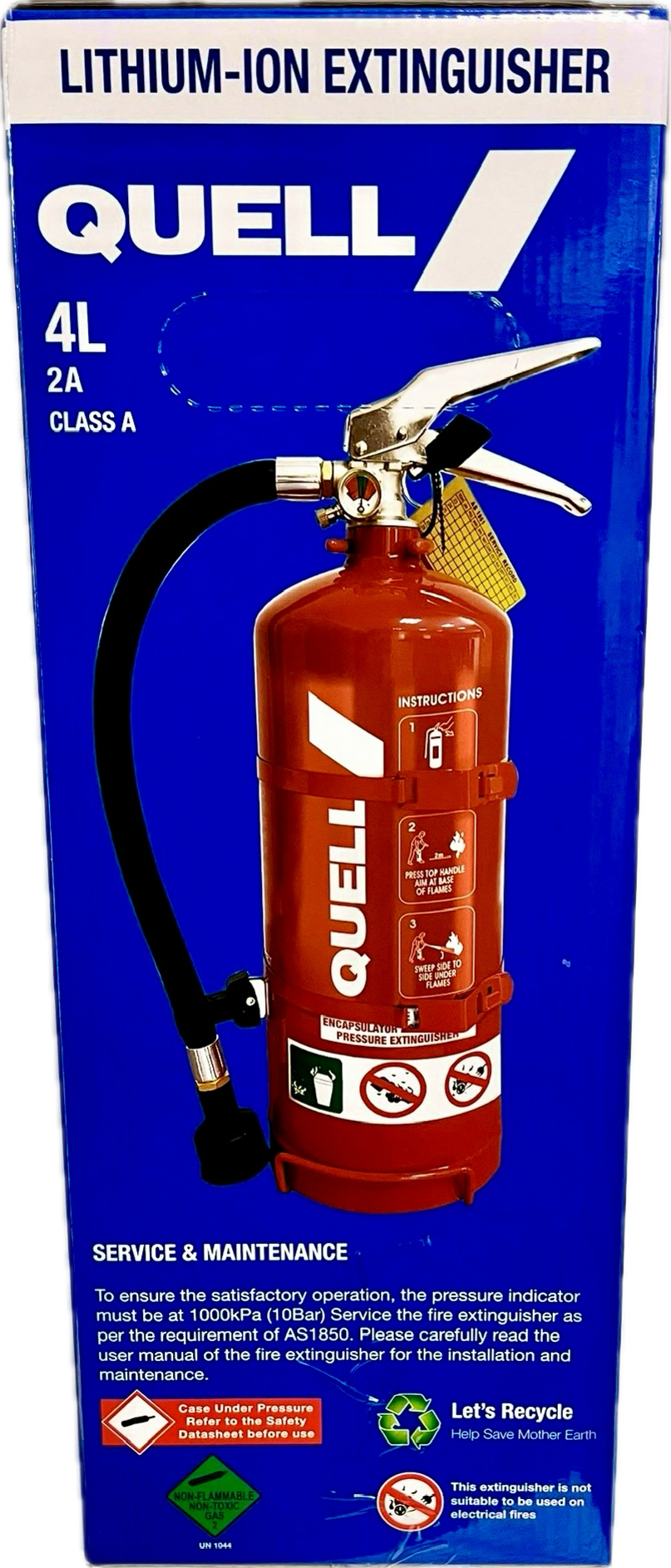 Quell 4.0Litre Lithium-ion Fire Extinguisher