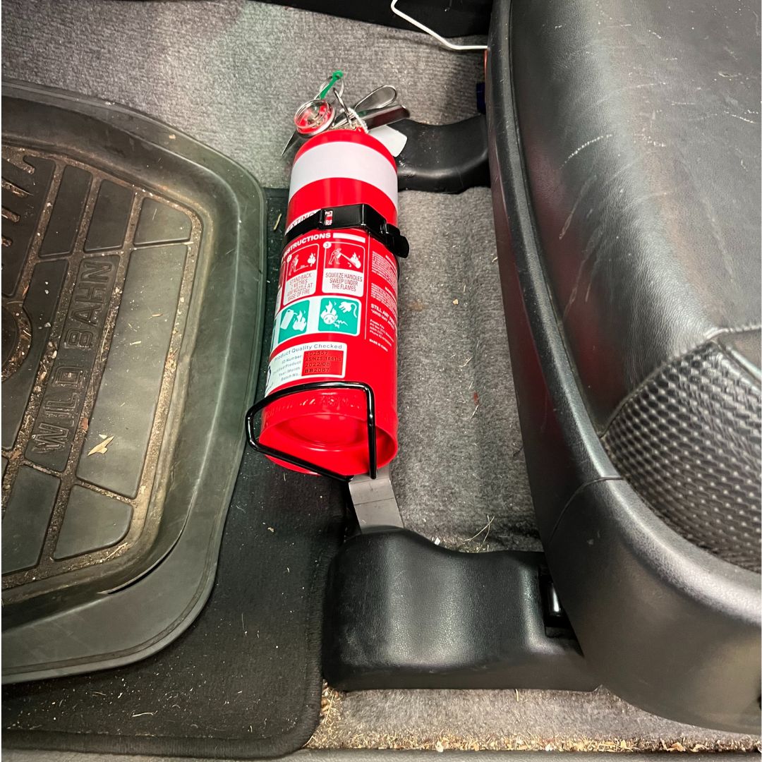 Toyota Prado 120 Fire Extinguisher Bracket