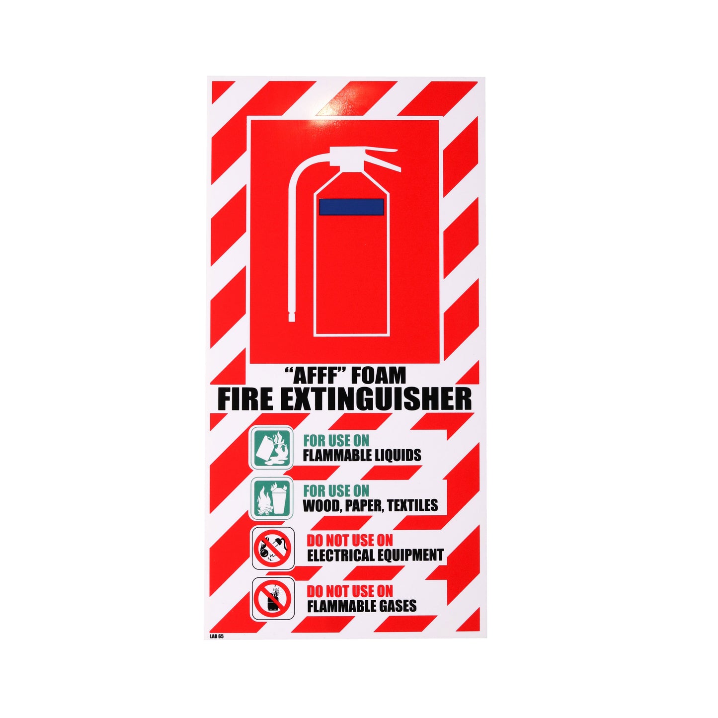 AFFF Foam Extinguisher Blazon