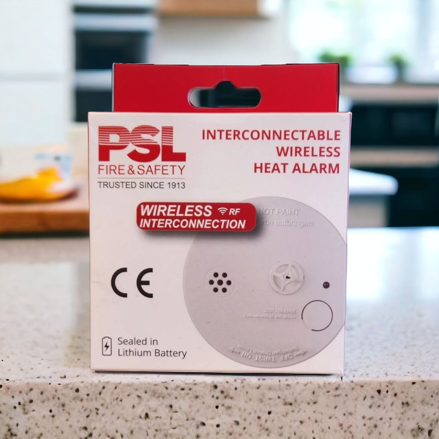Interconnectable 10 Year Heat Alarm