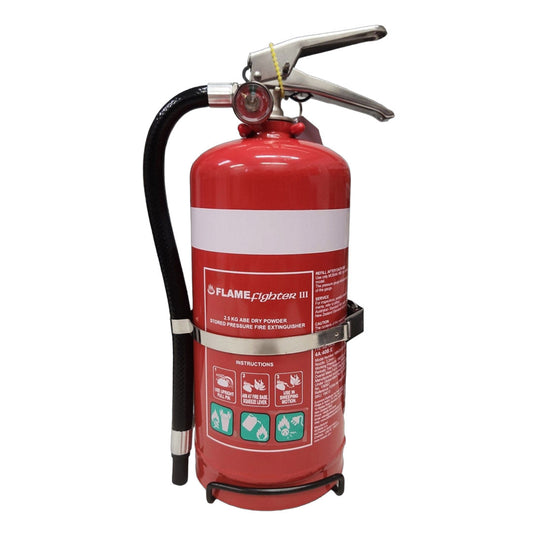 Flamefighter III  2.5kg ABE Dry Powder Fire Extinguisher 4A:40B:E