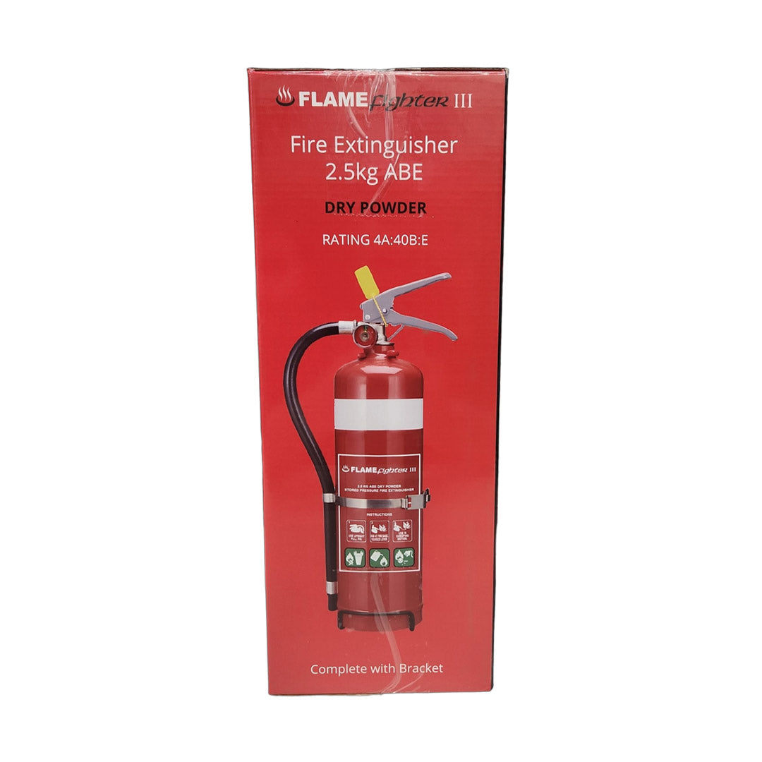 Flamefighter III  2.5kg ABE Dry Powder Fire Extinguisher 4A:40B:E