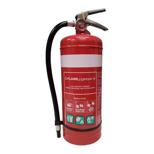 Flamefighter III 4.5kg ABE Dry Powder Fire Extinguishers 10A:60B:E