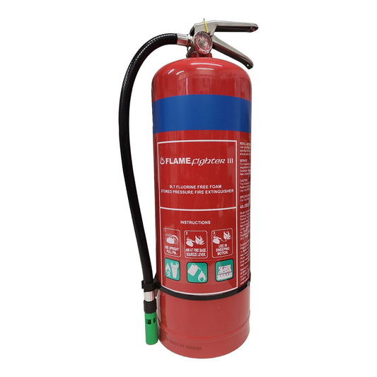 Flamefighter III Fluorine Free 9L Foam Extinguisher 4A:20B:E:F