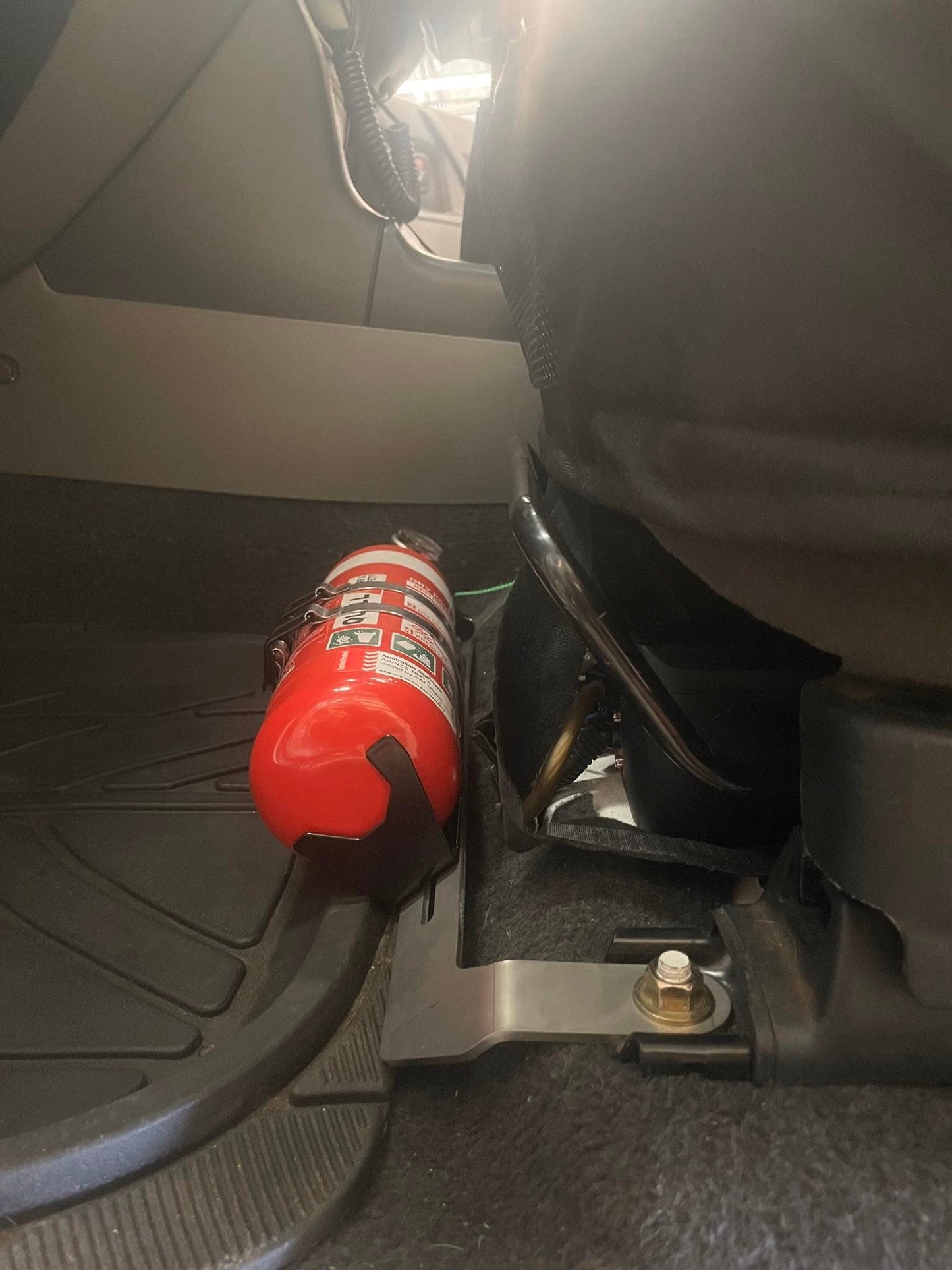 Mitsubishi Pajero NM to NX 2000-2021 Fire Extinguisher Bracket