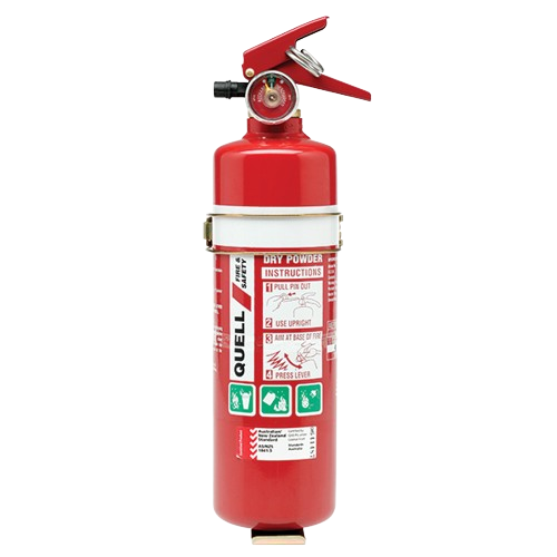Quell 1.5Kg ABE Dry Powder Fire Extinguisher 2A:30B:E