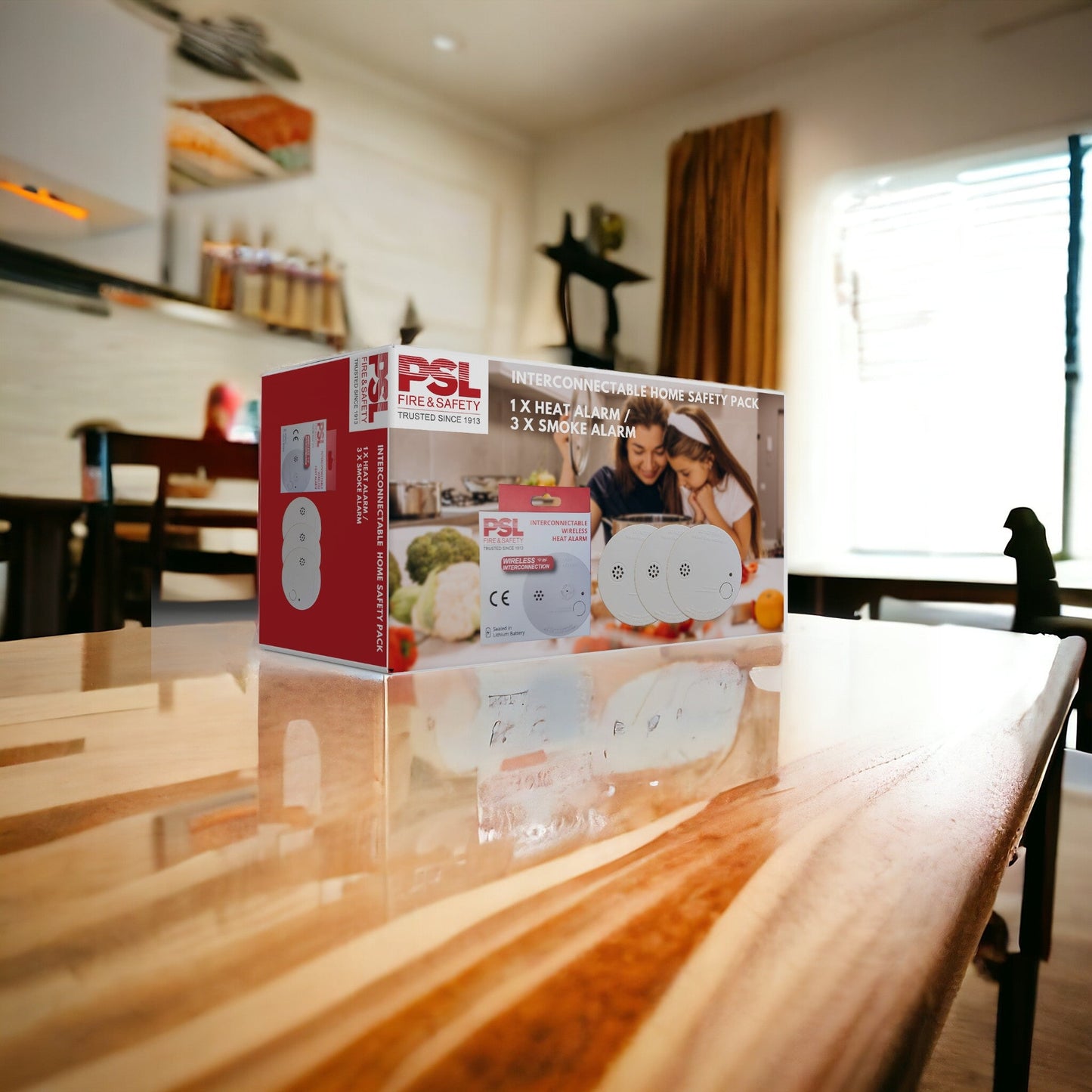 Interconnectable Smoke Alarm Home Safety Pack