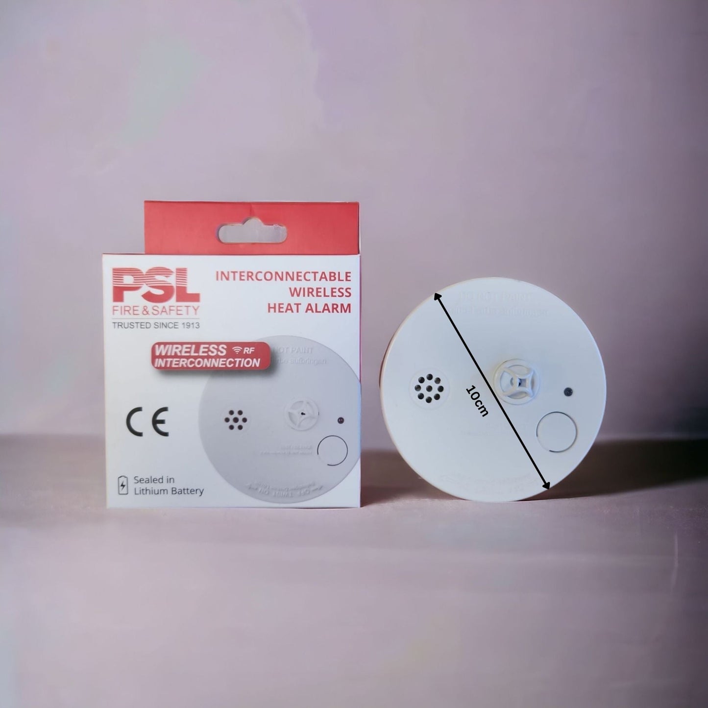 Interconnectable 10 Year Heat Alarm